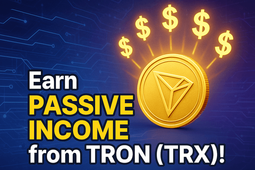 How to Earn Passive Income from TRON - Complete Guide