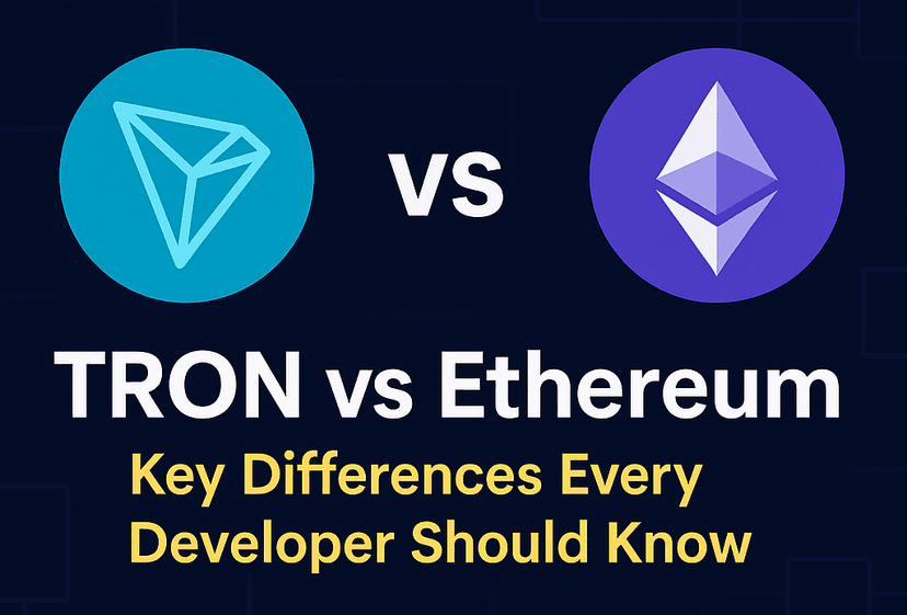 TRON vs Ethereum - Key Differences Every Developer Should Know